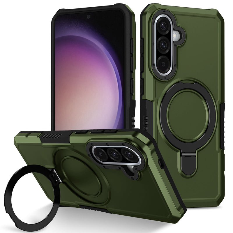 Samsung Galaxy A56 5G Case Ring Kickstand [Green]