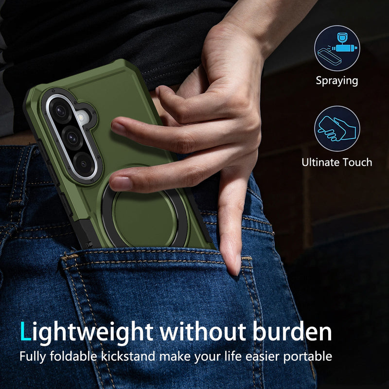 Samsung Galaxy A36 5G Case Ring Kickstand [Green]
