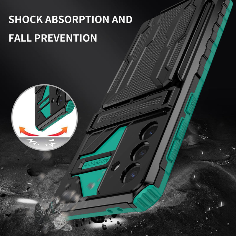 Samsung Galaxy A56 5G Kickstand Card Case [Teal]