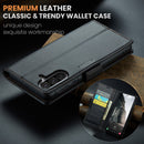 Samsung Galaxy A36 5G CaseMe Retro Wallet Case [Black]