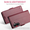 Samsung Galaxy A56 5G CaseMe Retro Wallet Case [Maroon]