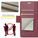 Samsung Galaxy A36 5G CaseMe Retro Wallet Case [Maroon]