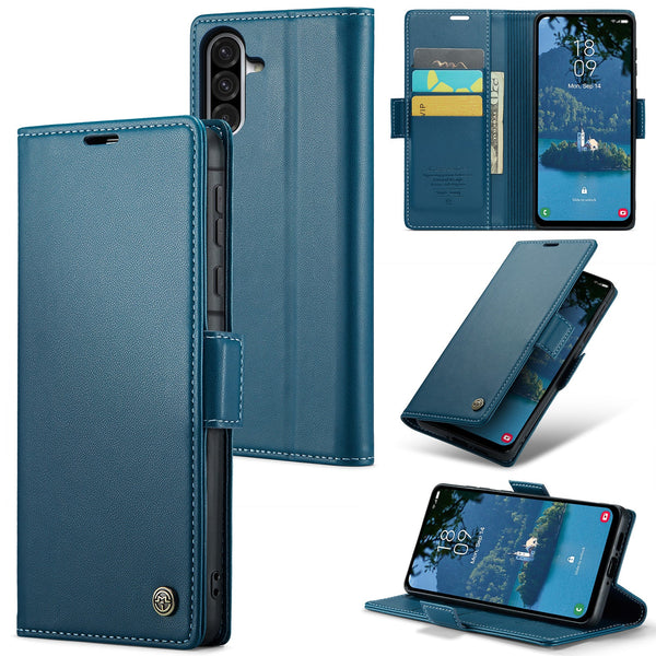 Samsung Galaxy A56 5G CaseMe Retro Wallet Case [Navy]