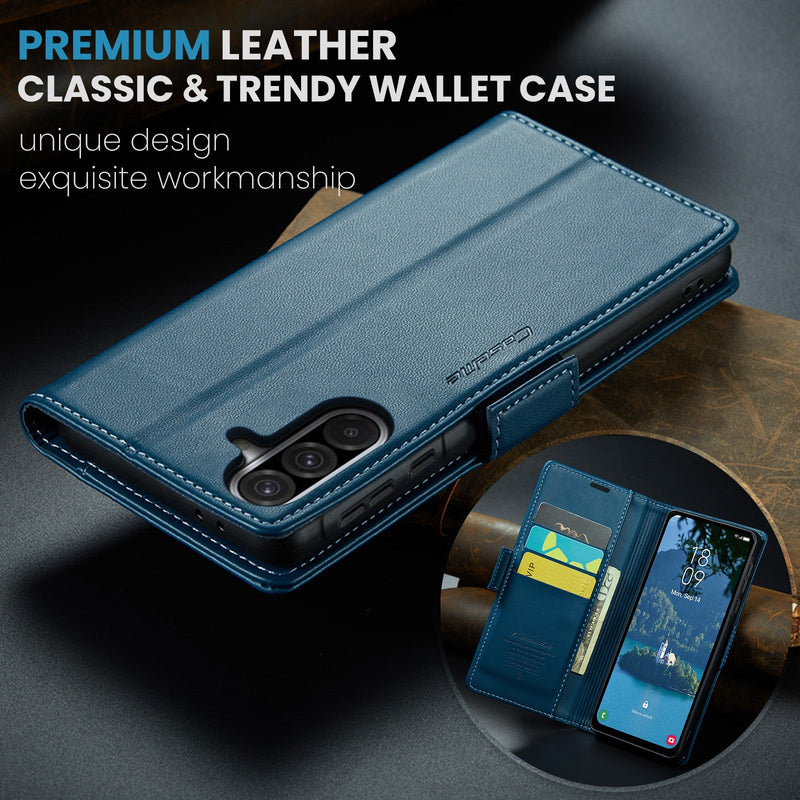 Samsung Galaxy A56 5G CaseMe Retro Wallet Case [Navy]