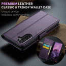 Samsung Galaxy A36 5G CaseMe Retro Wallet Case [Purple]