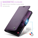 Samsung Galaxy A36 5G CaseMe Retro Wallet Case [Purple]