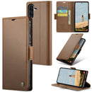 Samsung Galaxy A56 5G CaseMe Retro Wallet Case [Brown]