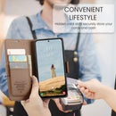 Samsung Galaxy A56 5G CaseMe Retro Wallet Case [Brown]