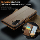 Samsung Galaxy A36 5G CaseMe Retro Wallet Case [Brown]