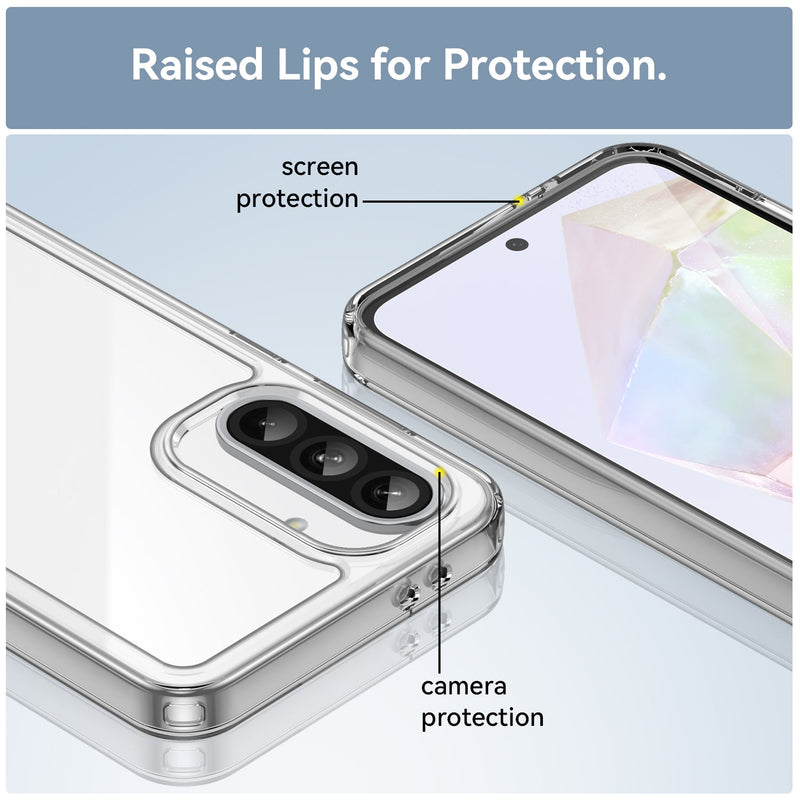 Samsung Galaxy A56 5G Soft TPU Bumper Case [Clear]