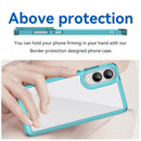 Samsung Galaxy S25 Edge Soft TPU Bumper Case [Clear Blue]