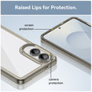 Samsung Galaxy S25 Edge Soft TPU Bumper Case [Clear Grey]
