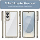 Samsung Galaxy S25 Edge Soft TPU Bumper Case [Clear Grey]