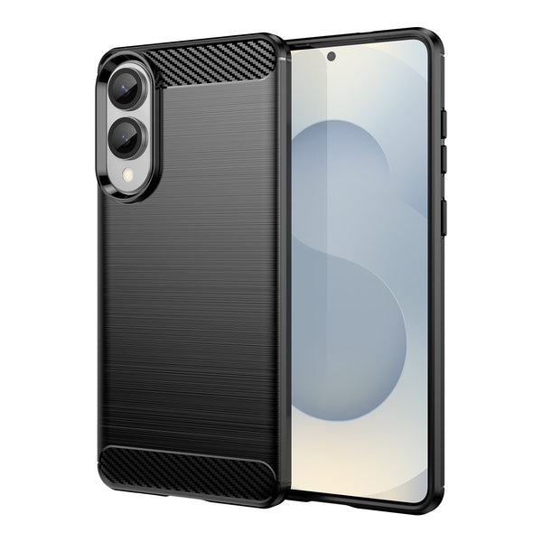 Samsung Galaxy S25 Edge Carbon Fibre Brushed Case [Black]