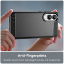 Samsung Galaxy S25 Edge Carbon Fibre Brushed Case [Black]