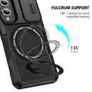 Samsung Galaxy S25 Edge Magsafe Sliding Cover Case [Black]