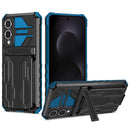 Samsung Galaxy S25 Edge Kickstand Card Case [Navy]
