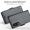 Samsung Galaxy S25 Edge CaseMe Retro Wallet Case [Black]