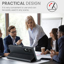 Samsung Galaxy S25 Edge CaseMe Retro Wallet Case [Black]