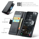 Samsung Galaxy S25 Edge CaseMe Retro Wallet Case [Black]