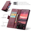 Samsung Galaxy S25 Edge CaseMe Retro Wallet Case [Maroon]