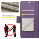 Samsung Galaxy S25 Edge CaseMe Retro Wallet Case [Purple]