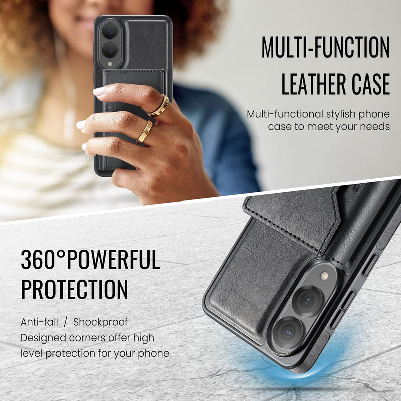 Samsung Galaxy S25 Edge DG.Ming MagSafe Wallet Case [Black]