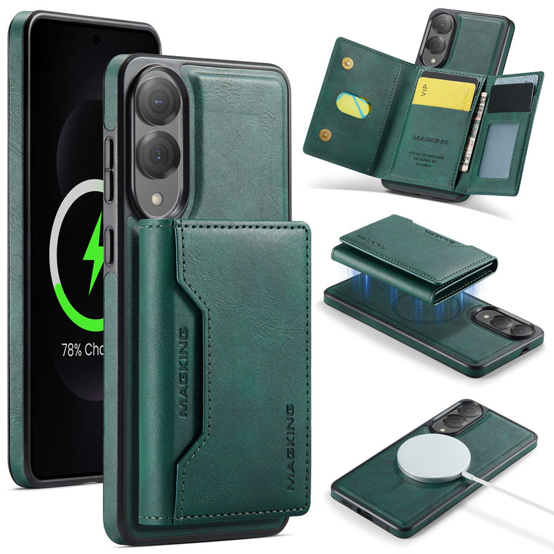 Samsung Galaxy S25 Edge DG.Ming MagSafe Wallet Case [Green]