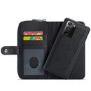 Samsung Note 20 Case Zipper Wallet (Black)