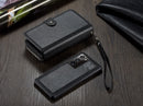 Samsung Note 20 Case Zipper Wallet (Black)