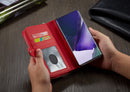 Samsung Note 20 Ultra Case Zipper Wallet (Red)