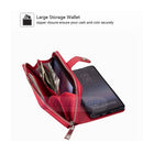 Samsung Note 8 Case Zipper Wallet (Red)