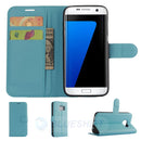 Samsung S7 Edge PU Wallet (Baby Blue)