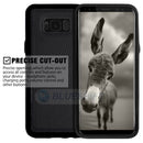 Samsung S8 Plus Case Zipper Wallet (Black)