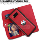 Samsung S8 Plus Case Zipper Wallet (Red)