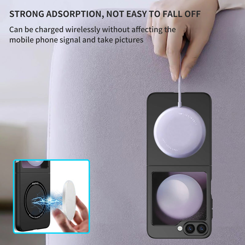 Samsung Galaxy Z Flip 7 FE Magnetic Ring Case [Black]