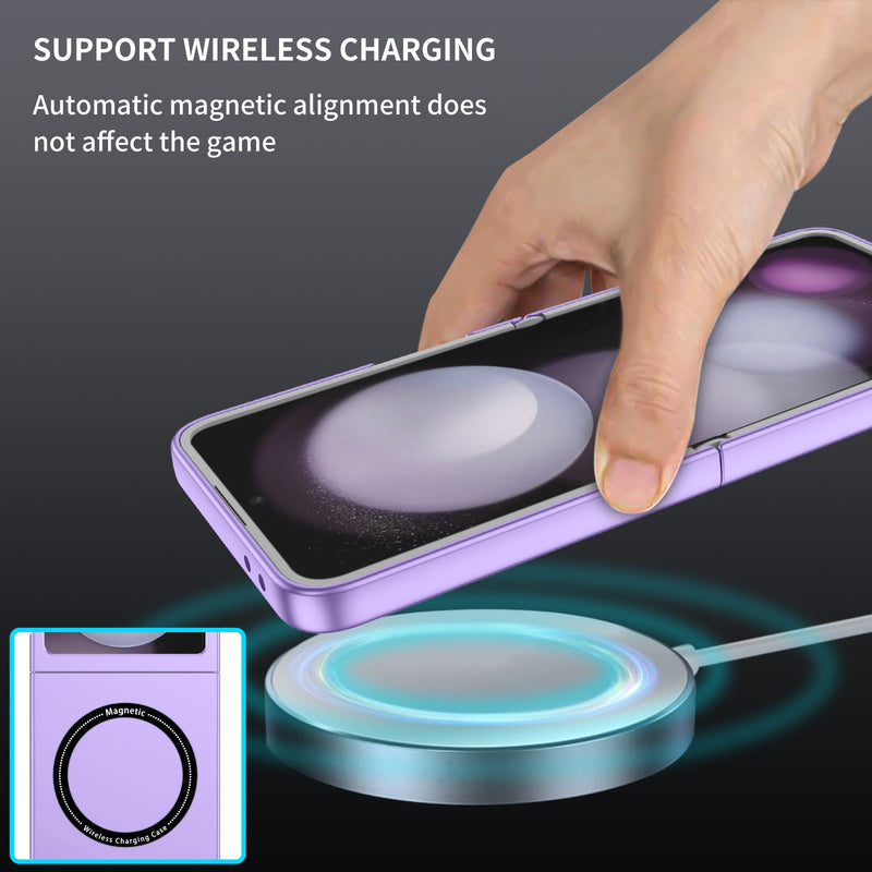 Samsung Galaxy Z Flip 7 FE Magnetic Ring Case [Purple]