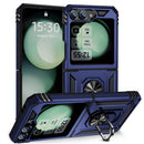 Samsung Galaxy Z Flip 7 FE Military Armour Kickstand Case [Navy]