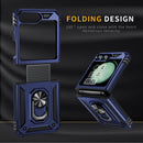 Samsung Galaxy Z Flip 7 FE Military Armour Kickstand Case [Navy]