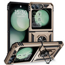 Samsung Galaxy Z Flip 7 FE Military Armour Kickstand Case [Gold]