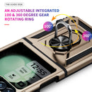 Samsung Galaxy Z Flip 7 FE Military Armour Kickstand Case [Gold]