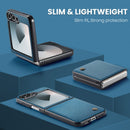 CaseMe Premium Business Style Case for Samsung Galaxy Z Flip 7 FE – Slim & Elegant [Navy]