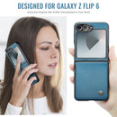 CaseMe Premium Business Style Case for Samsung Galaxy Z Flip 7 FE – Slim & Elegant [Navy]