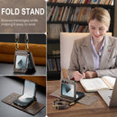 DG.MING Samsung Galaxy Z Flip 7 FE Crossbody Wallet Case [Coffee]