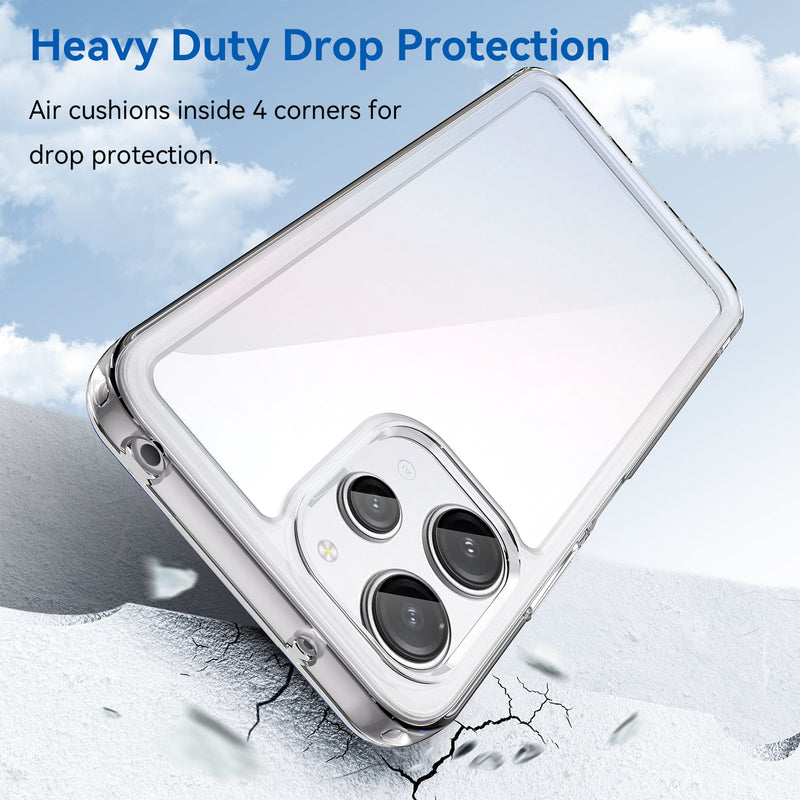 Xiaomi Redmi 12 5G Soft TPU Bumper Case (Clear)