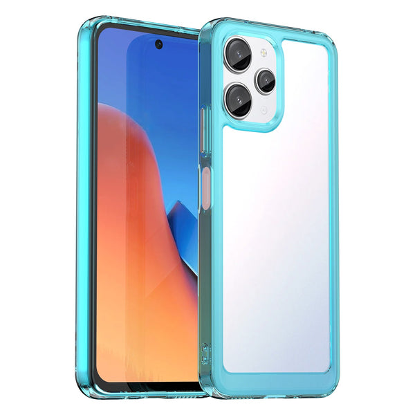 Xiaomi Redmi 12 5G Soft TPU Bumper Case (Clear Blue)