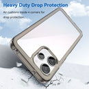 Xiaomi Redmi 12 5G Soft TPU Bumper Case (Clear Grey)