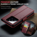 Xiaomi 14 CaseMe 023 Wallet Flip Cover, RFID Protection, Card Holder