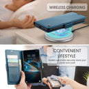 Xiaomi 14 CaseMe 023 Wallet Flip Cover, RFID Protection, Card Holder