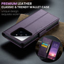Xiaomi 14 CaseMe 023 Wallet Flip Cover, RFID Protection, Card Holder